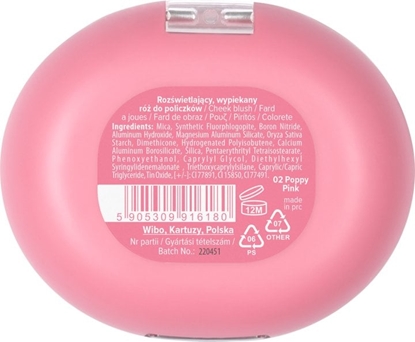 Изображение LOVELY_Stay Pink Baked Blusher ró do policzków 2 Poppy Pink 3,5g