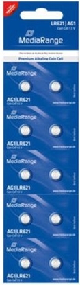Изображение Mediarange Batterie Knopfzelle Alkaline/LR621 1,5 10Stk.