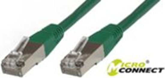Picture of MicroConnect Patchcord, FTP, CAT6, 15m, zielony (B-FTP615G)