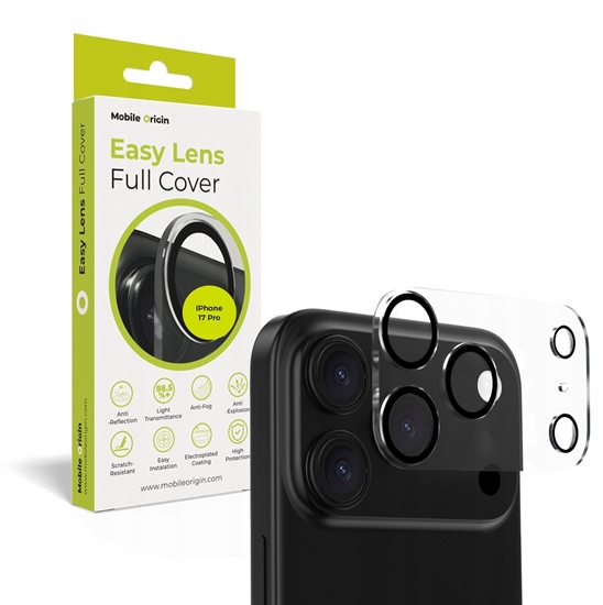 Изображение Mobile Origin Easy Lens full cover, clear - iPhone 17 Pro