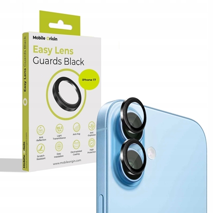 Изображение Mobile Origin Easy Lens Guards, black - iPhone 17