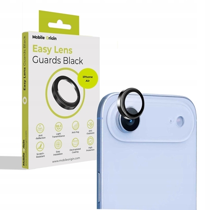 Изображение Mobile Origin Easy Lens Guards, black - iPhone Air