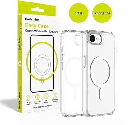 Изображение Mobile Origin Hybrid MagSafe Case, clear - iPhone 16e