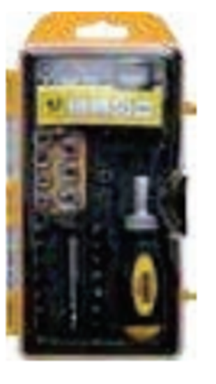 Picture of Modeco Multiwkrtak z grotami i nasadkami 42 elementy - MN-14-518