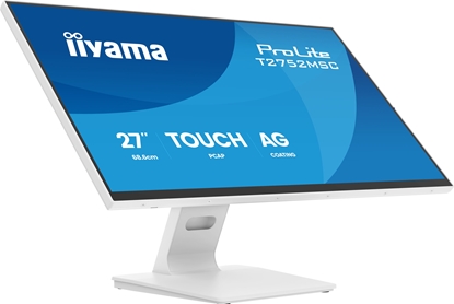 Изображение Monitor iiyama ProLite T2752MSC-W1AG monitor komputerowy 68,6 cm (27") 1920 x 1080 px Full HD LCD Ekran dotykowy Biay
