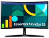 Picture of Monitors Samsung Essential S3 24" Curved 100Hz LS24D366GAUXEN