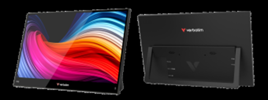 Picture of Monitors Verbatim 14" Touchscreen Full HD 1080p - LIGHT Series, USB-C