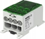 Attēls no MOREK Blok dystrybucyjny - rozdzielczy OJL400A zielony we:1xAL/CU 95-240mm2 wy: 3x6-50mm2 4x2,5-35mm 1000V MAB1401B10