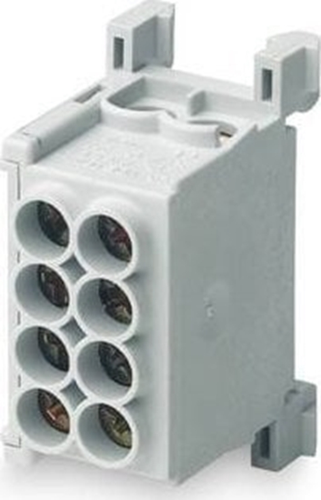 Изображение MOREK Blok rozdzielczy MAG25-2 kolor szary 4x25mm² 400V VDE MAG1250A32
