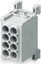 Picture of MOREK Blok rozdzielczy MAG25-2 kolor szary 4x25mm² 400V VDE MAG1250A32