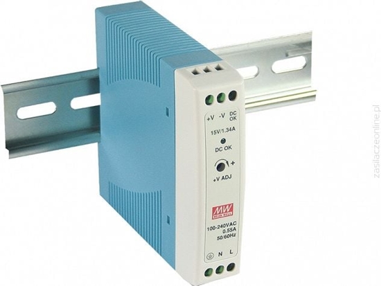Picture of MPL Power Zasilacz impulsowy na szyn (MDR-20-24)