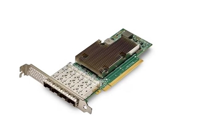 Attēls no NET CARD PCIE 25GBE QP SFP28/BROADCOM 57504 540-BDDB DELL