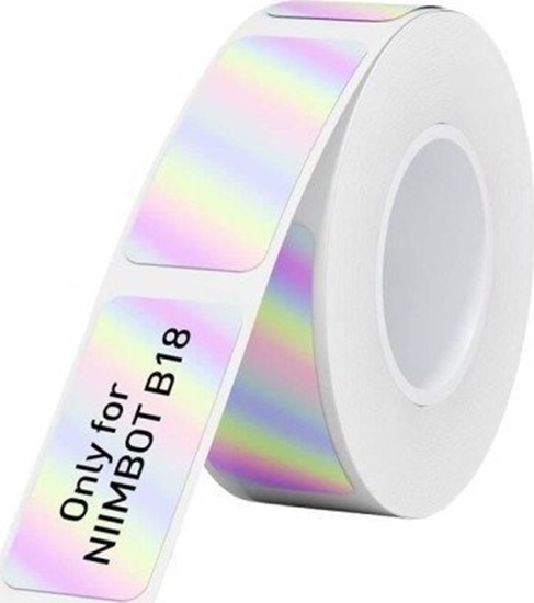 Picture of Niimbot Etykiety Termiczne Niimbot naklejki EL14x30mm 190 sztuk (Srebrne)