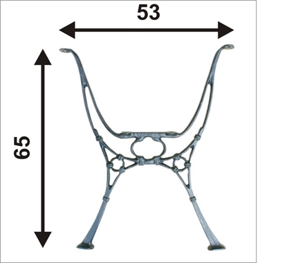 Attēls no Noga do stolika ogrodowego niska C