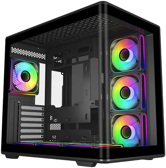 Picture of Obudowa Cooler Master Elite 600 Curved czarna (E600-KGNN-S02)