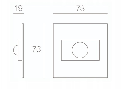 Attēls no Oprawa schodowa SKOFF Oprawa Tango PIR 120 Motion Sensor (MC-TAN-D-0-1-ML-ML-01)