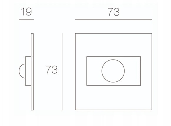 Picture of Oprawa schodowa SKOFF Oprawa Tango PIR 120 Motion Sensor (MC-TAN-D-0-1-ML-ML-01)