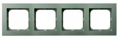 Изображение Ospel Ramka czterokrotna zielony mat R-4G/84