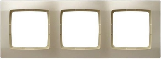 Picture of Ospel Ramka Karo 3-krotna ecru perowy (R-3S/42)