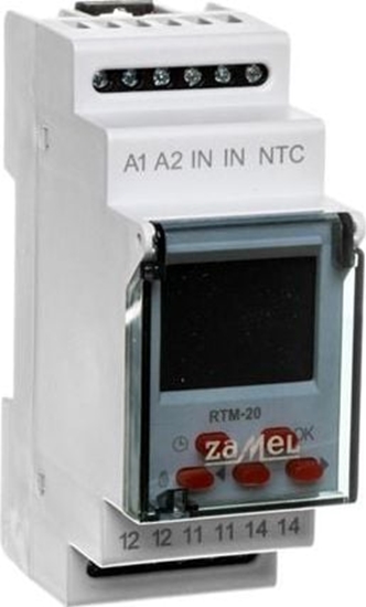 Picture of Ospel Regulator temperatury 5-60C bez sondy 230V AC RTM-20 EXT10000115