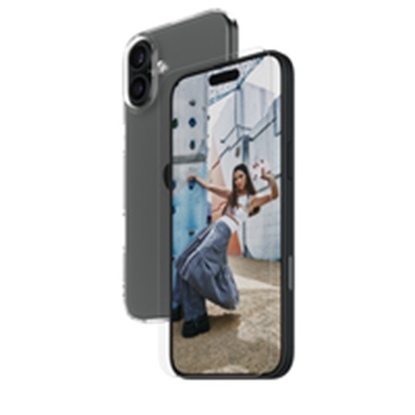 Изображение PANZERGLASS MOBILE SCREEN PROTECTOR 2IN1/IPHONE 16PLUS CLEAR