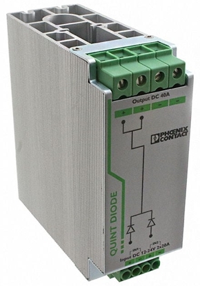 Picture of Phoenix Contact Modu diodowy szyn nonych 12-24V DC/2x20A lub 1x40A DIN