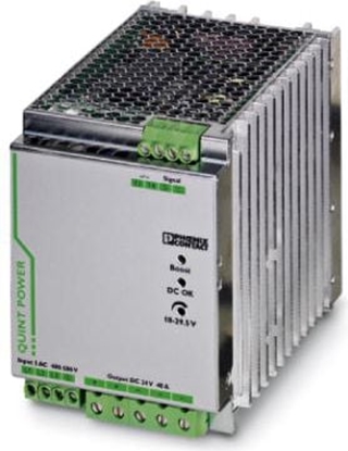 Attēls no Phoenix Contact Zasilacz impulsowy 400-500V 960W 40A QUINT-PS/3AC/24DC/40 (2866802)