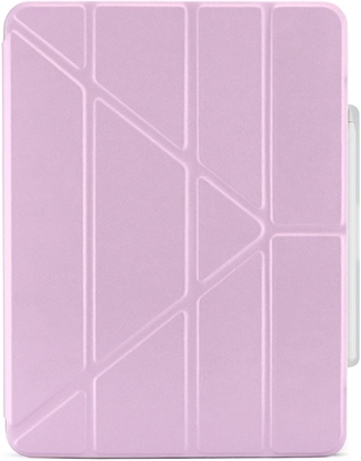 Picture of Pipetto Origami No3 Pencil Case, metallic purple - iPad Air 13 (M3/M2)