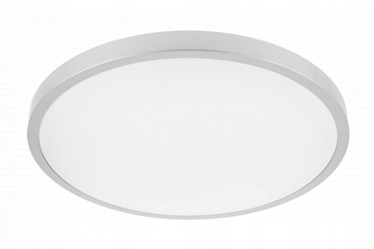 Изображение Plafoniera ATOL LED, Ø400mm, 4000K, 32W, 2560lm, AC220-240V, 50/60 Hz, PF0,9, IP54, silver, 3y