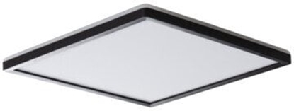 Attēls no Plafoniera LED AZPO LED 22WCCT-L-B IP54 kwadratowy 2550lm 3000/4000/6000K barwa neutralna/ciepa/zimna czarny 31535