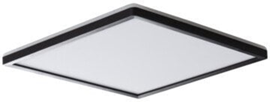 Picture of Plafoniera LED AZPO LED 22WCCT-L-B IP54 kwadratowy 2550lm 3000/4000/6000K barwa neutralna/ciepa/zimna czarny 31535