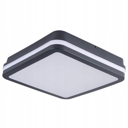 Изображение Plafoniera LED BENO 24-30W CCT-L G max 2940lm 3000-4000K ciepa/neutralna IP65 IIkl. 5 lat gwar. grafitowy 38779