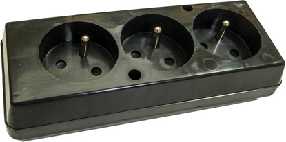 Picture of Plastrol Gniazdo Rozbieralne GN-370 3x2p+Z Czarne T-11013