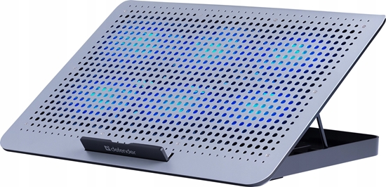 Изображение Podstawka chodzca Defender Podstawka chodzca NS-520 laptop notebook 15,6" 2xUSB 6 wentylatorów podwietlenie metalowa