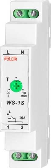 Picture of Pollin Automat schodowy 16A 20s-10min 230V AC 1Z WS-1S - WS-1S