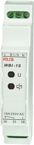Picture of Pollin Przekanik bistabilny uniwersalny 1P 16A 230V TH35 (WBI-1S)