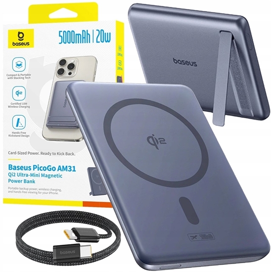 Изображение Powerbank Baseus PicoGo AM31 5000mAh Szary