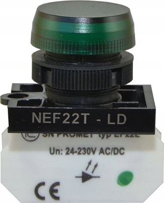 Picture of Promet Lampka NEF22 zielona W0-LD-NEF22TLD Z