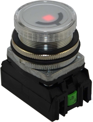 Изображение Promet Lampka sygnalizacyjna 30mm przezroczysta 24 - 230V AC / DC (W0-NEF30WPW)