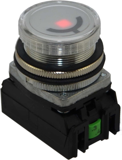 Изображение Promet Lampka sygnalizacyjna 30mm przezroczysta 24 - 230V AC / DC (W0-NEF30WPW)