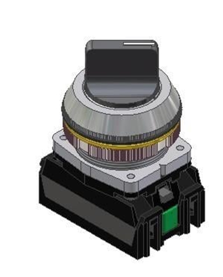 Picture of Promet Przecznik 2-pooeniowy bez samopowrotu 30mm IP56 - W0-NEF30-P XY S