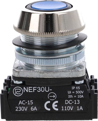 Picture of Promet Przycisk NEF30-UKXY niebieski W0-NEF30-UK XY N