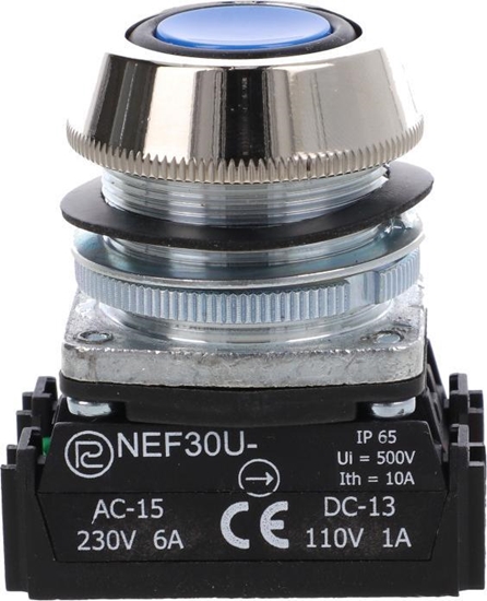 Picture of Promet Przycisk NEF30-UKXY niebieski W0-NEF30-UK XY N