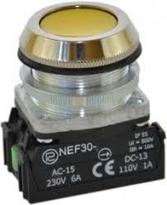Picture of Promet Przycisk sterowniczy 30mm óty 2Z (W0-NEF30-K 2X G)