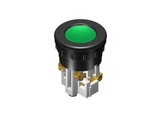 Picture of Promet Przycisk sterowniczy 38mm zielony z samopowrotem - W0-N1-1KP Z