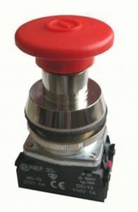 Picture of Promet Przycisk sterwoniczy 30mm czerwony - W0-NEF30-DR XY C