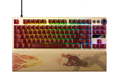 Attēls no Razer Huntsman V3 Pro Tenkeyless | Gaming Keyboard | Wired | US | Counter-Strike 2 Edition | USB Type-C | Razer Analog Optical Switch Gen-2
