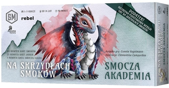 Изображение Rebel Dodatek do gry Na skrzydach smoków: Smocza akademia