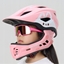 Picture of RockBros Kask rowerowy TT-32001 Rabbit dziecicy z odpinan szczk róowy rozmiar S (48-52)