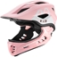Изображение RockBros Kask rowerowy TT-32002 Rabbit dziecicy z odpinan szczk rozmiar M (54-58) - róowy
